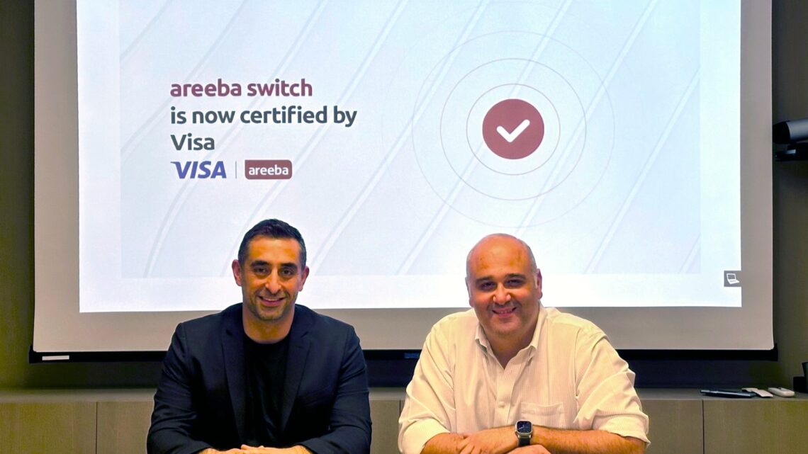 areeba Payment Infrastructure Switch, Awarded Visa Certification  Areeba Payment Infrastructure Switch، تحصل على اعتماد  Visa لتعزيز التزام areeba بتقديم حلول دفع مبتكرة وخدمات تحويل متطورة لمنطقة الشرق الأوسط وشمال أفريقيا