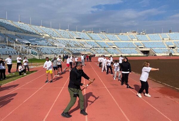 دورة تدريبية في اساسيات العاب القوى باشراف المحاضر الدولي وديع الحولي